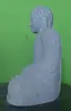  Product image 7 of the product “Seated Japanese Buddha made of Riverstone in Dhyana position - gesture of meditation, H. 78cm ”